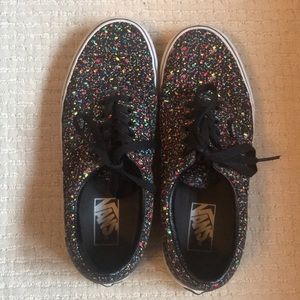 Spray Paint Print Vans